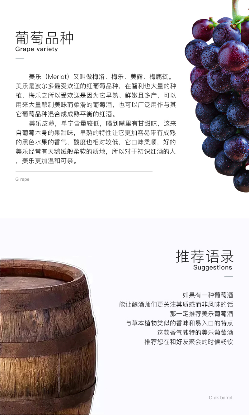 雷盛655智利珍藏美乐干红葡萄酒(图4)